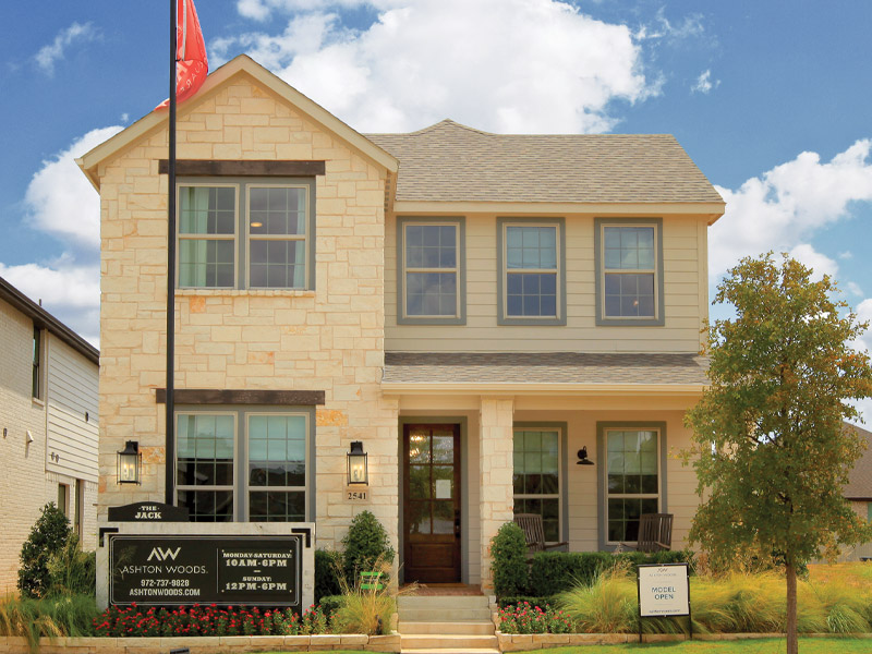 Ashton Woods Homes Model Home Exterior