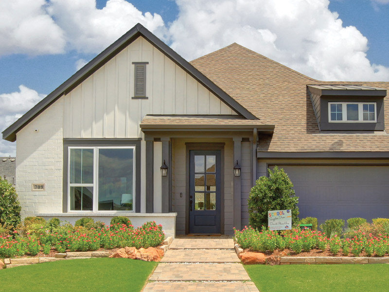 David Weekley Homes Model Home Exterior