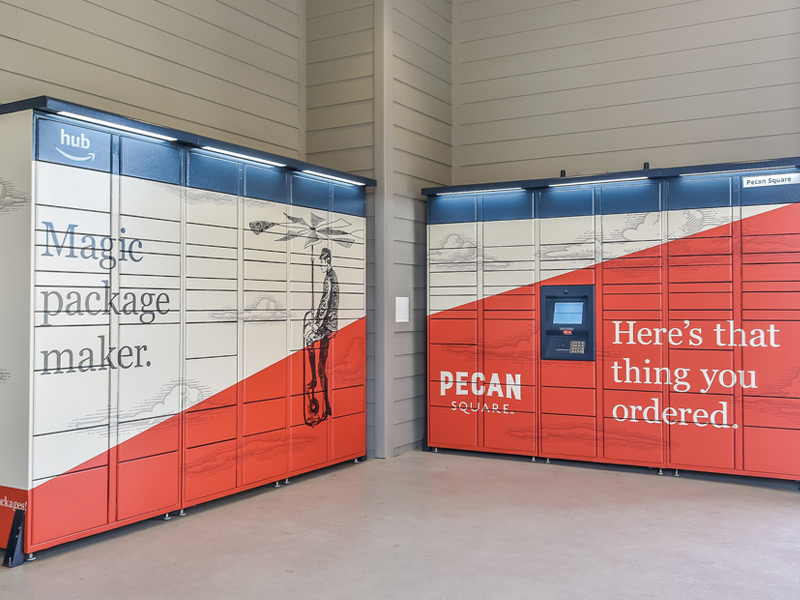Amazon Hub lockers