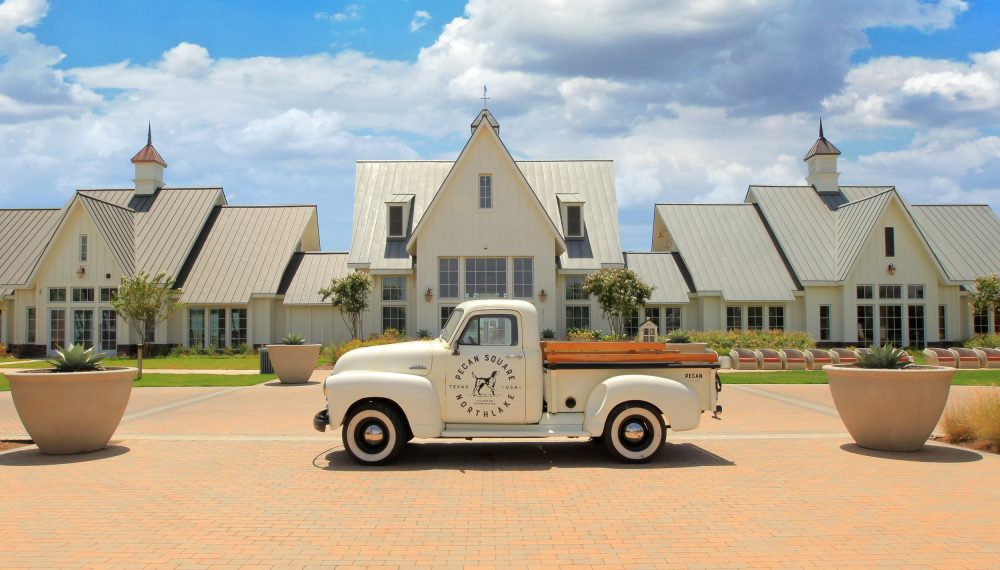 '53 Chevy Truck in front of Jackson Hall